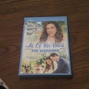DVD All of my heart the wedding by the hallmark great movie  PG